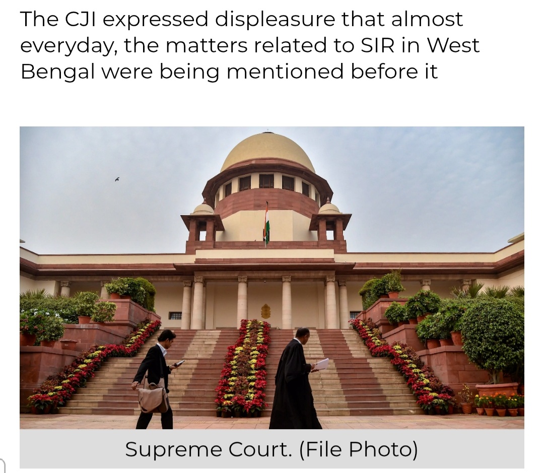 SC to Seek Calcutta HC Report on ‘Non-Functioning’ SIR Tribunals
