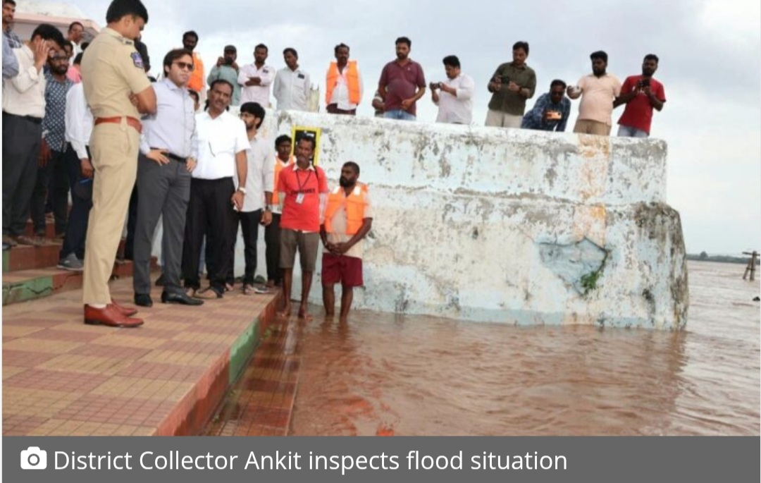 Second warning issued for Godavari river as water reaches 48 ft
