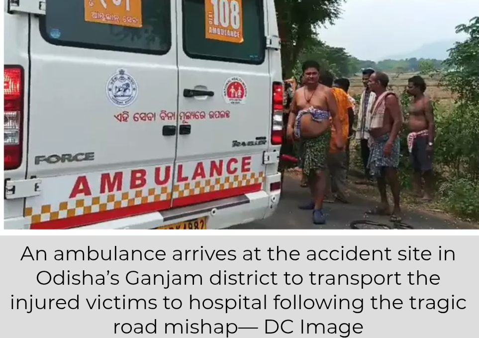 Six Killed, Four Critical As Speeding Bus Hits Auto In Odisha’s Ganjam