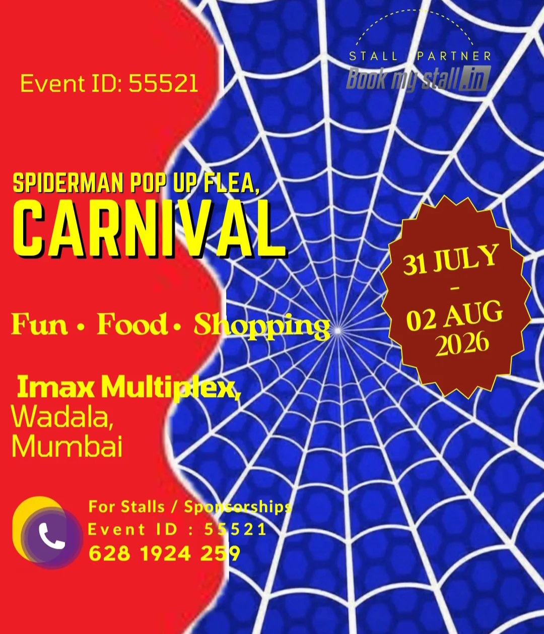 SPIDER MAN POP UP FLEA