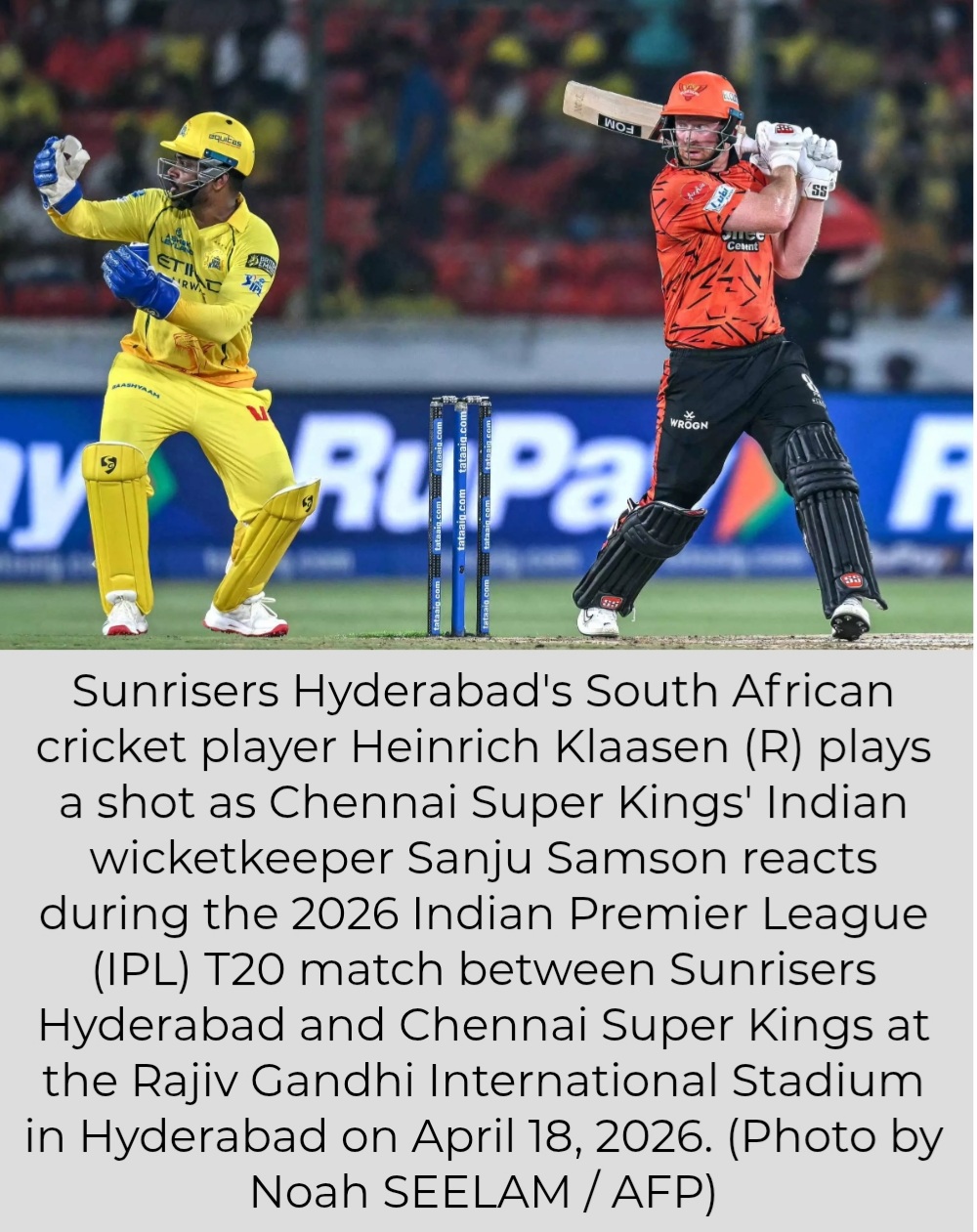 SRH Beat CSK by 10 Runs