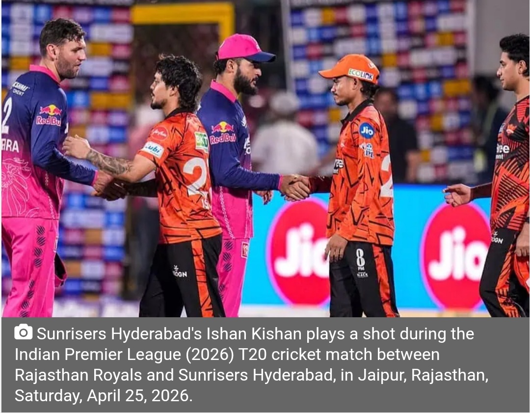 SRH eclipse Sooryavanshi’s third-fastest IPL ton for 5-wicket win over RR
