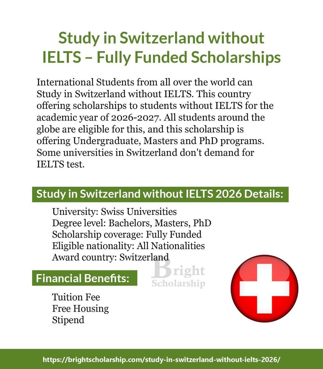 STUDY IN SWITZERLAND