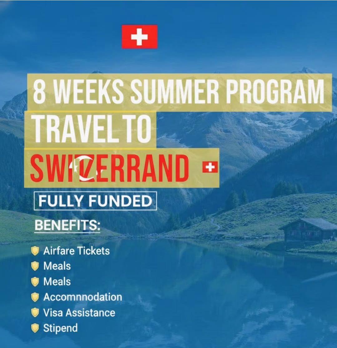 SUMMER PROGRAM 2026 IN SWITZERLAND