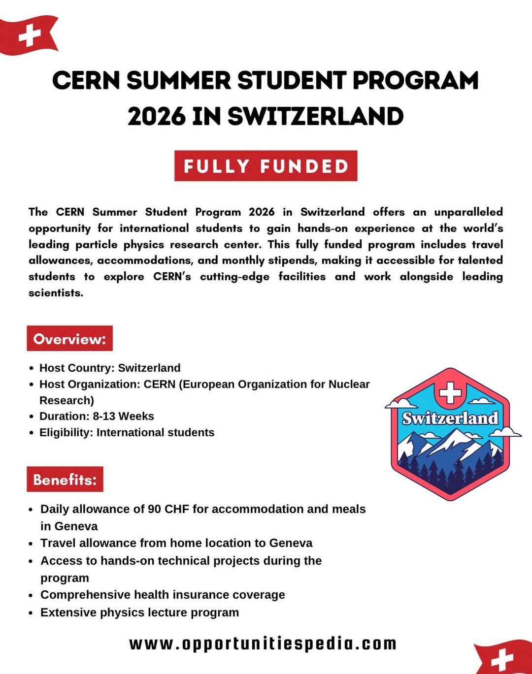 SUMMER STUDENT PROGRAM 2026