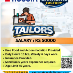 TAILORS FOR RUSSIA