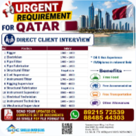 Technician and Supervisor Qatar