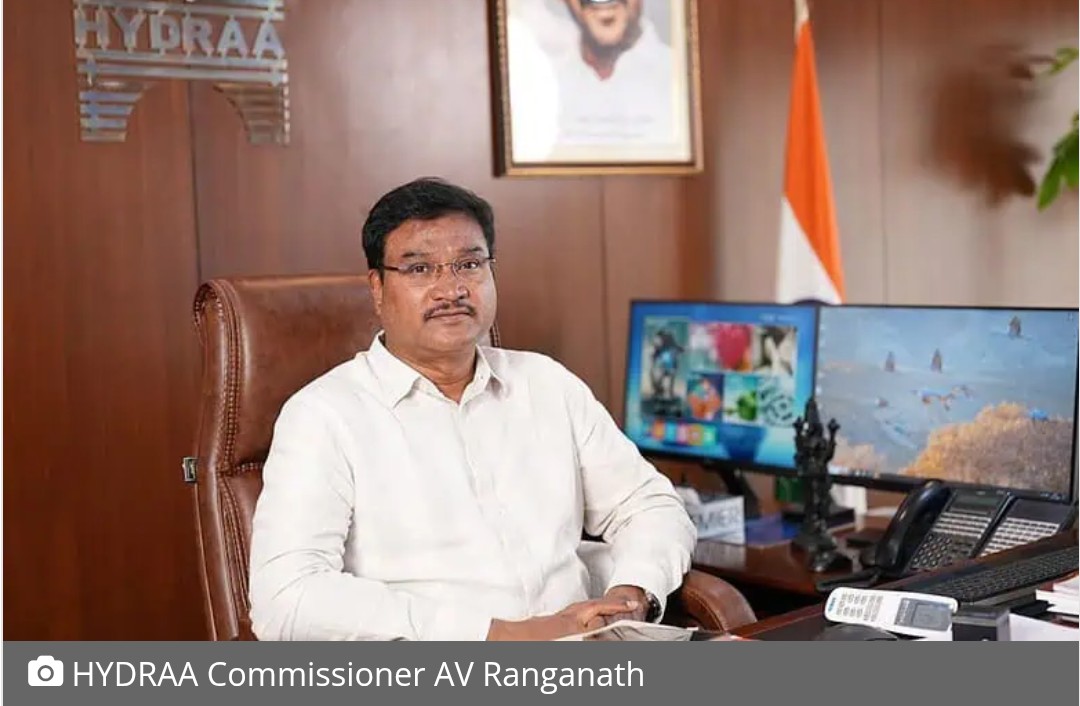 Telangana HC issues contempt notice to HYDRAA chief Ranganath