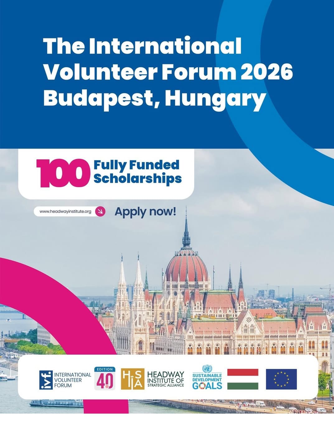THE INTERNATIONAL VOLUNTEER FORUM 2026 BUDAPEST,  HUNGARY