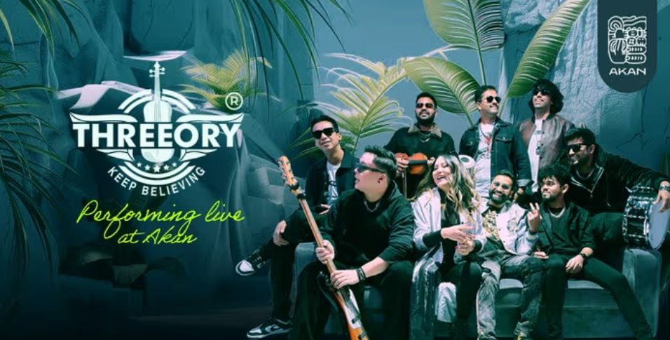 THREEORY PERFORMING LIVE AT AKAN