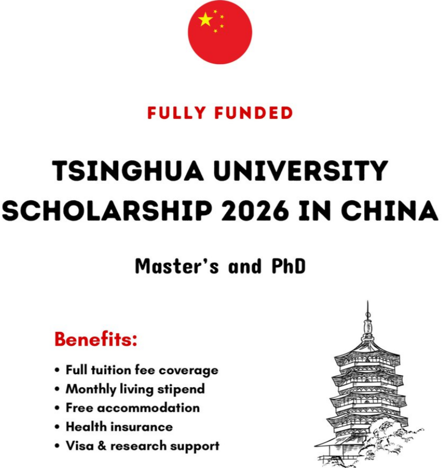Tsinghua University Scholarships 2026 | Fully Funded | China 🇨🇳