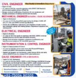 UAE HIRING ALERT | EPC CONSTRUCTION PROJECT 🇦🇪