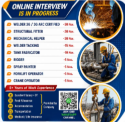 UAE (SHARJAH) – URGENT HIRING