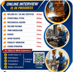 UAE (SHARJAH) – URGENT HIRING