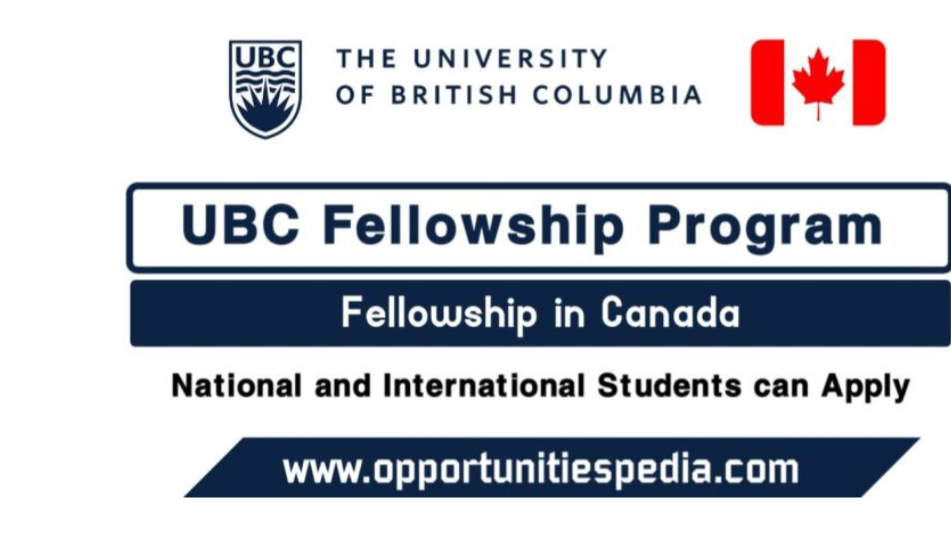 UBC Fellowships in Canada 2025-2026 (Funded)