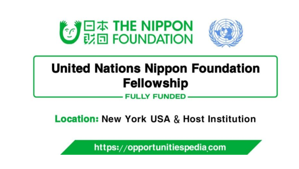 United Nations Nippon Foundation Fellowship 2026 (Fully Funded)