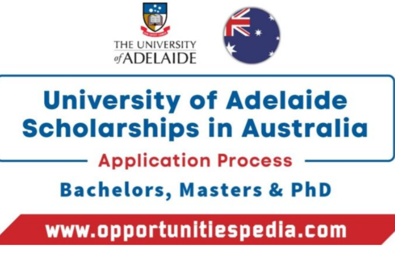 University Of Adelaide Scholarships 2026-27 in Australia