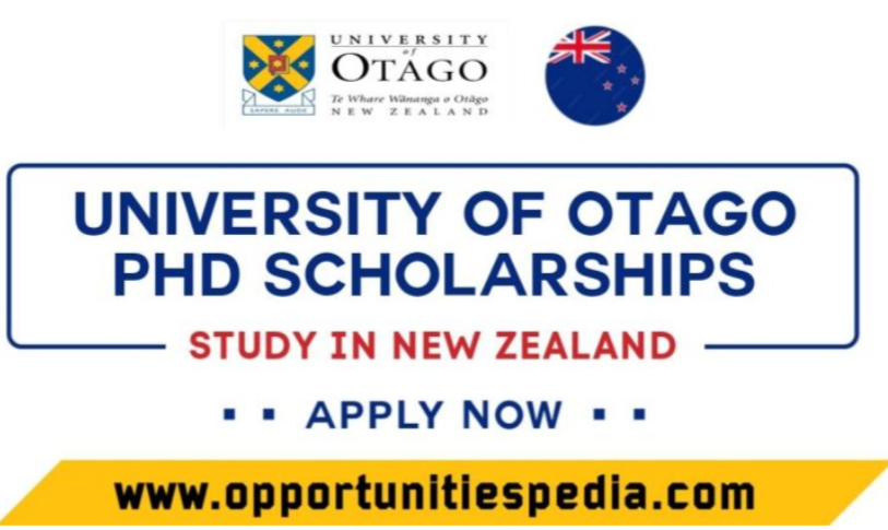 University of Otago PhD Scholarships 2026 | Study in New Zealand