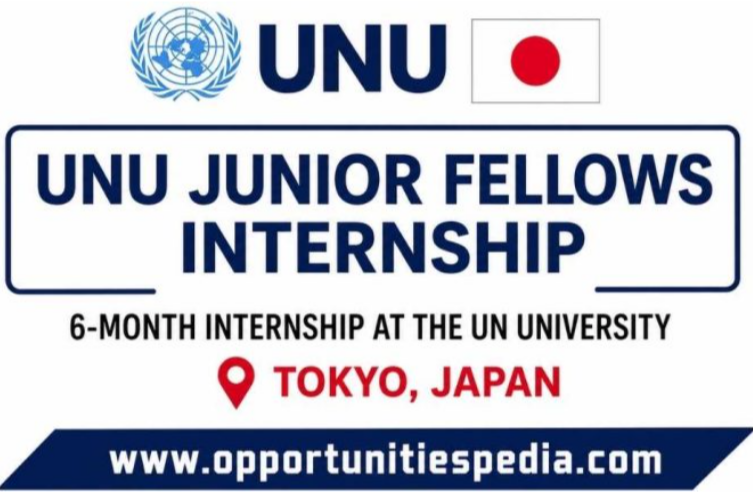 UNU Junior Fellows Internship 2026 in Japan