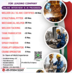 URGENT HIRING FOR SHARJAH