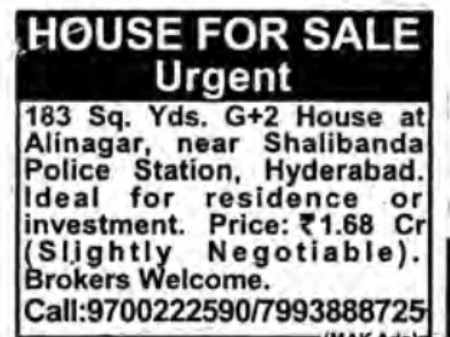 URGENT HOUSE FOR SALE