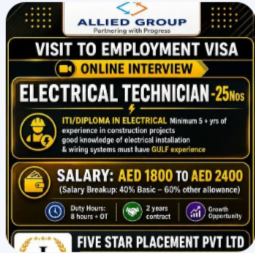 URGENT REQUIREMENT FOR DUBAI