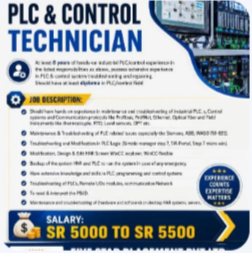 URGENT REQUIREMENT FOR SAUDI ARABIA