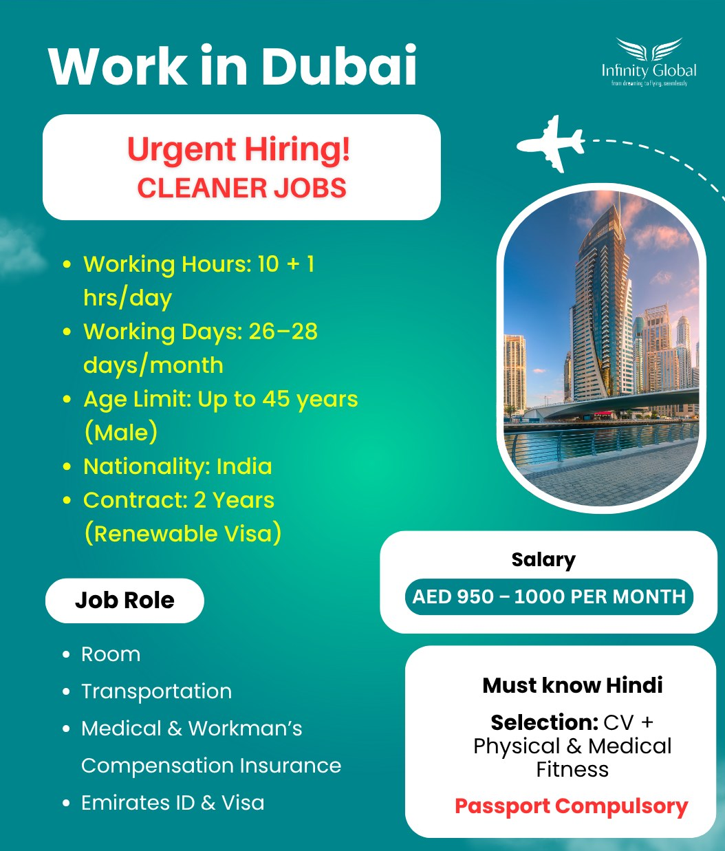 WORK IN DUBAI