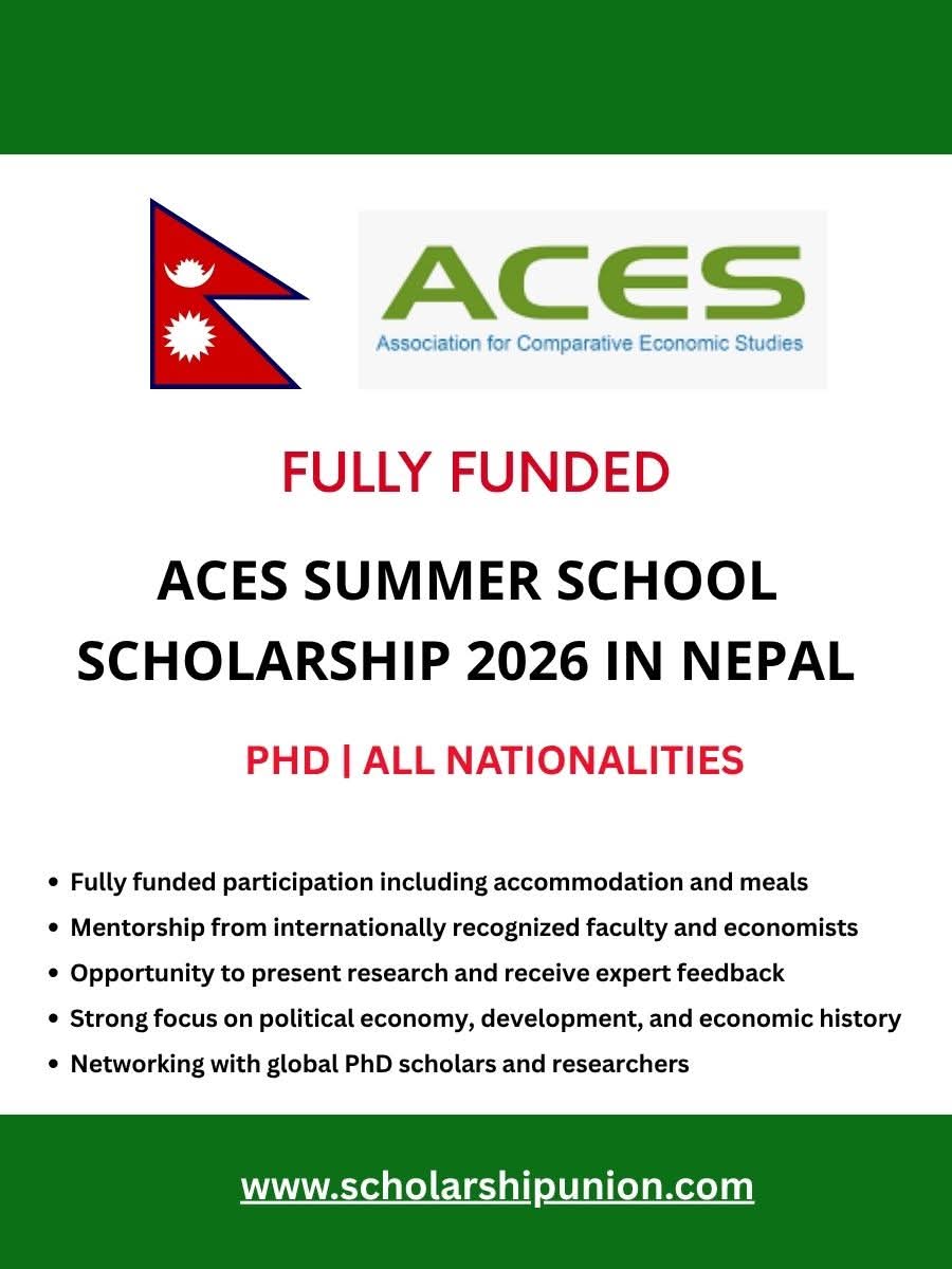 ACES Summer School Scholarship 2026 in Nepal