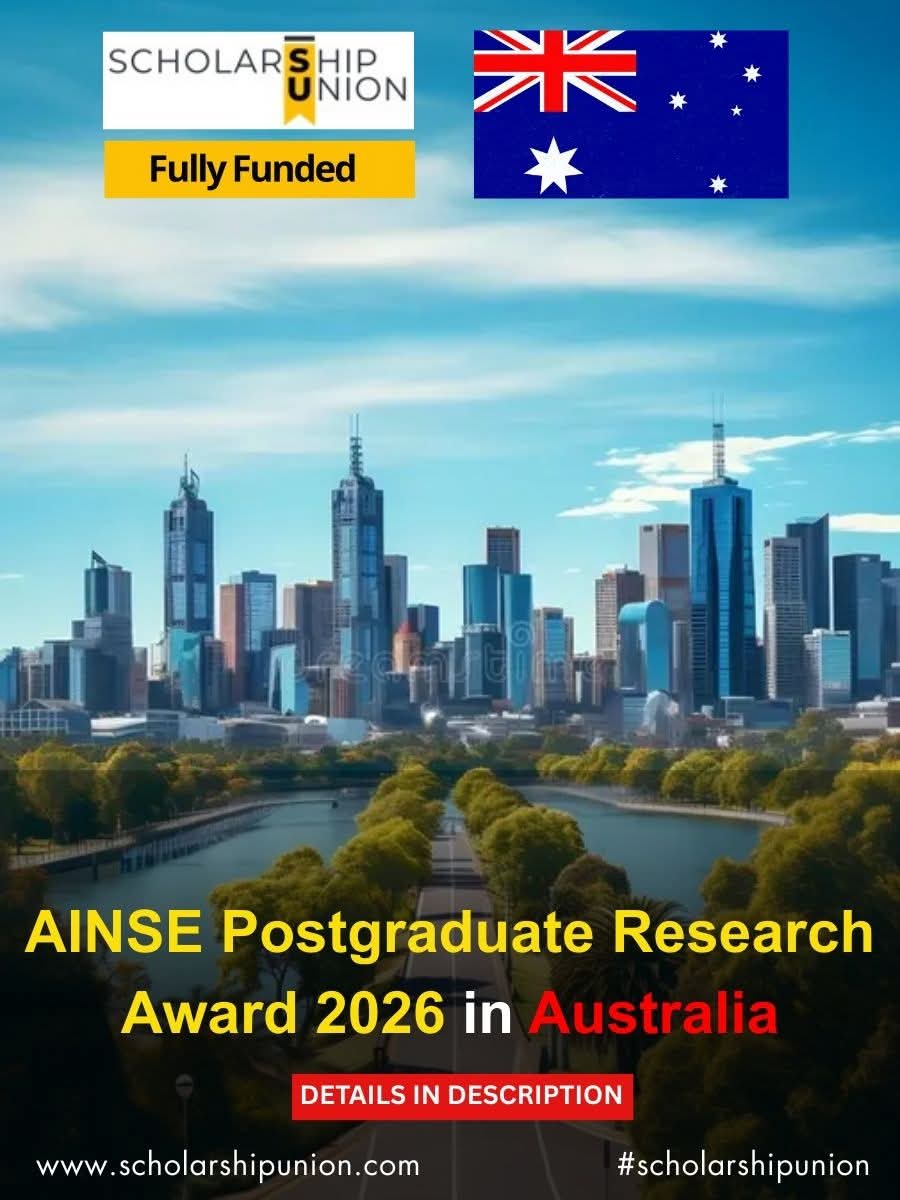 AINSE Postgraduate Research Award 2026 in Australia