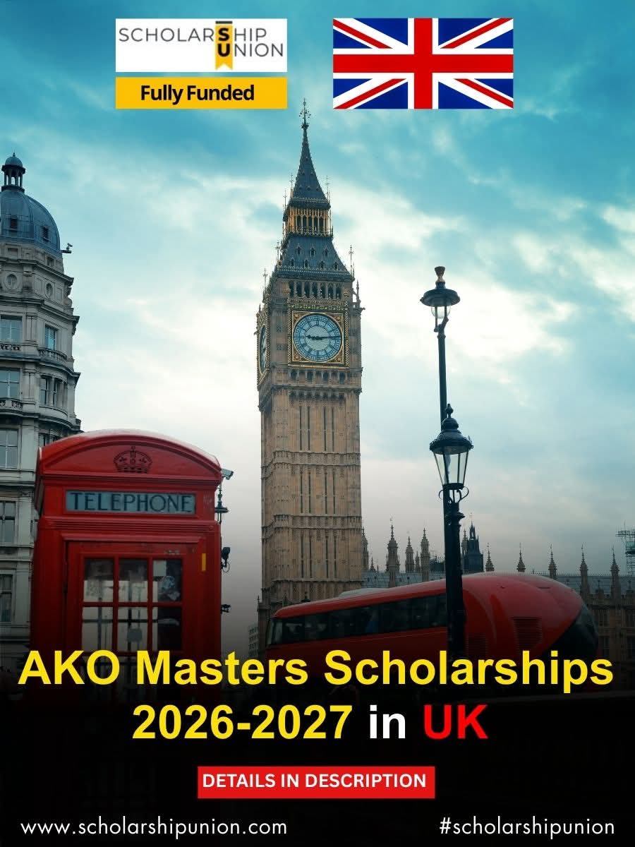 AKO Masters Scholarships 2026-2027 In UK