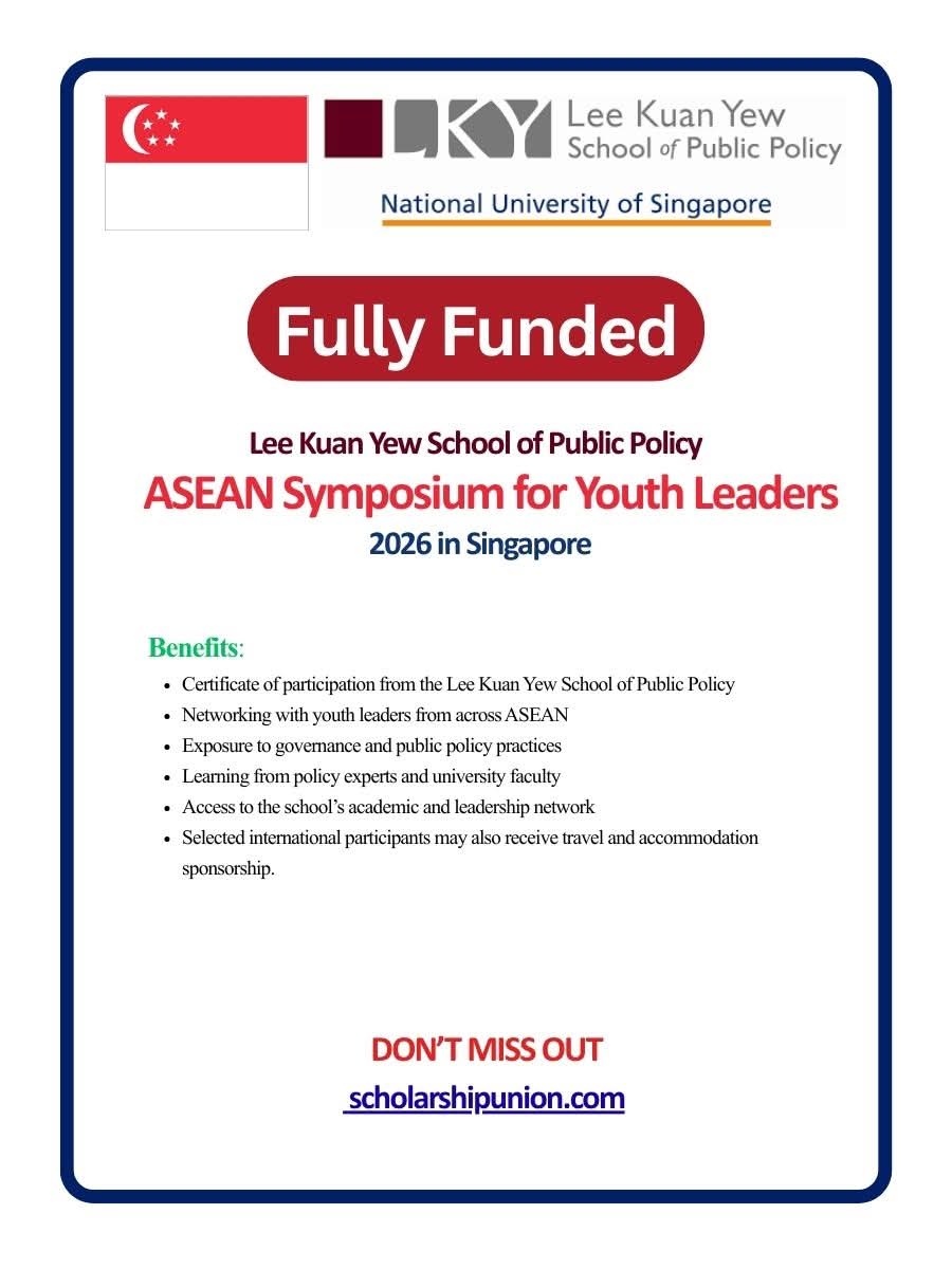 ASEAN Symposium for Youth Leaders 2026 in Singapore