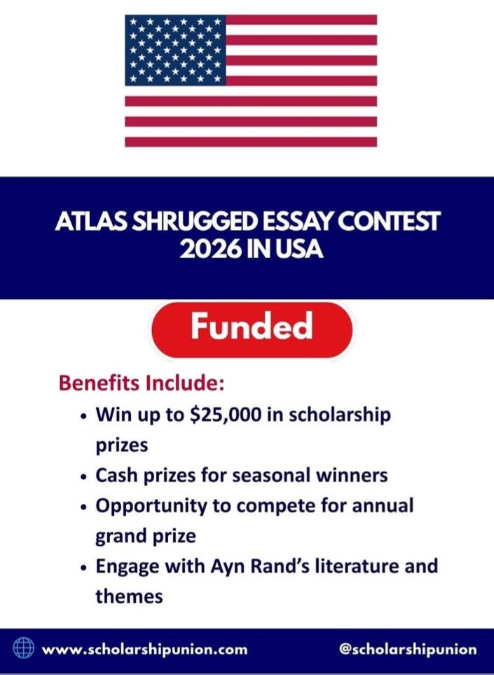 Atlas Shrugged Essay Contest 2026 in USA