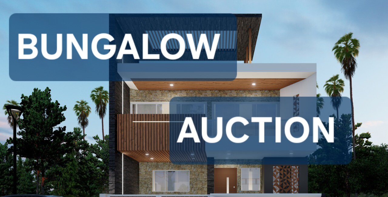 BUNGALOW FOR AUCTION IN APPLE POOL VILLA, AHMEDABAD