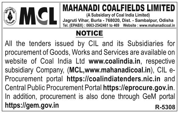 Centralized Procurement and Tender Access Notice by MCL