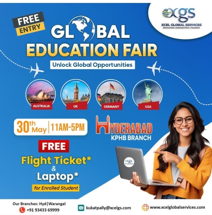 Education Fair: Global Education Fair by Xcel Global Services