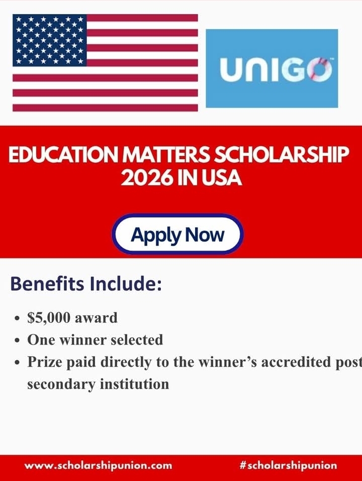 Education Matters Scholarship 2026 in USA