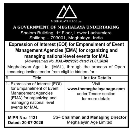 EOI Notice: Event Management Empanelment