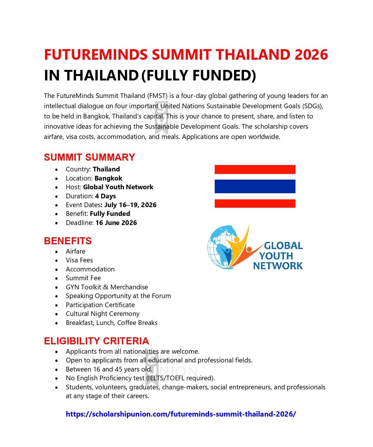 FutureMinds Summit Thailand 2026 in Thailand