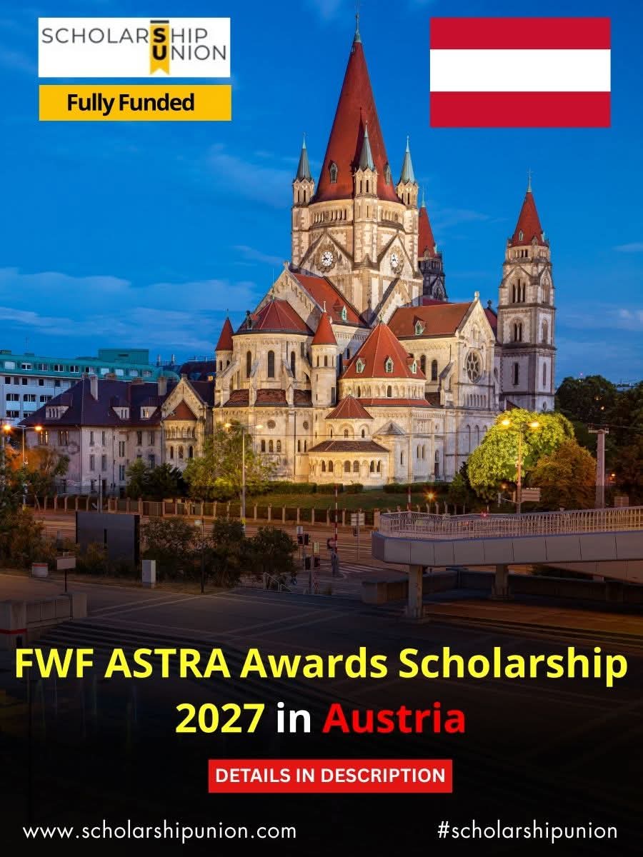 FWF ASTRA Awards Scholarship 2027 in Austria