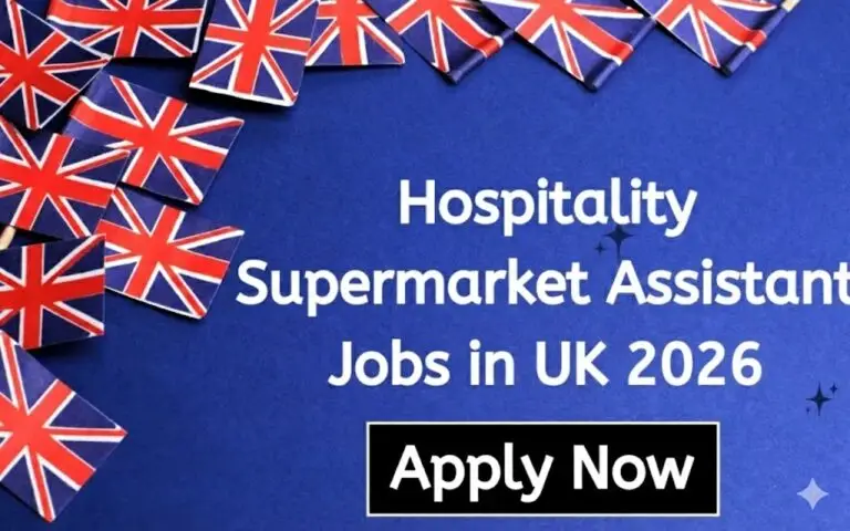 HOSPITALITY & SUPERMARKET ASSISTANT JOBS IN THE UK