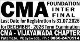 ICMAI: CMA Exam Registration Notice
