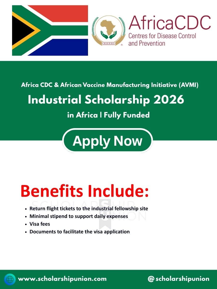 Industrial Scholarship 2026 in Africa