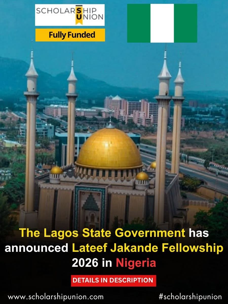 Lateef Jakande Fellowship 2026 in Nigeria