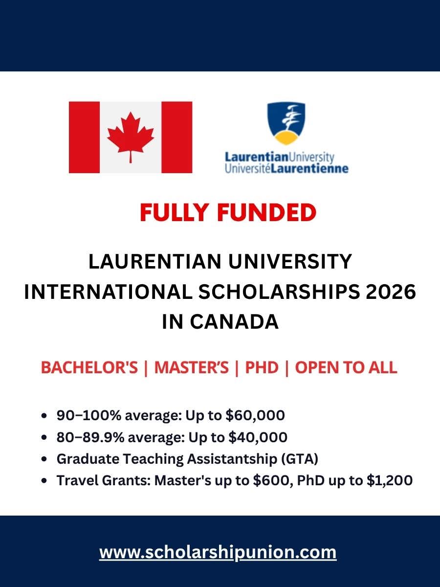 Laurentian University International Scholarships 2026 in Canada