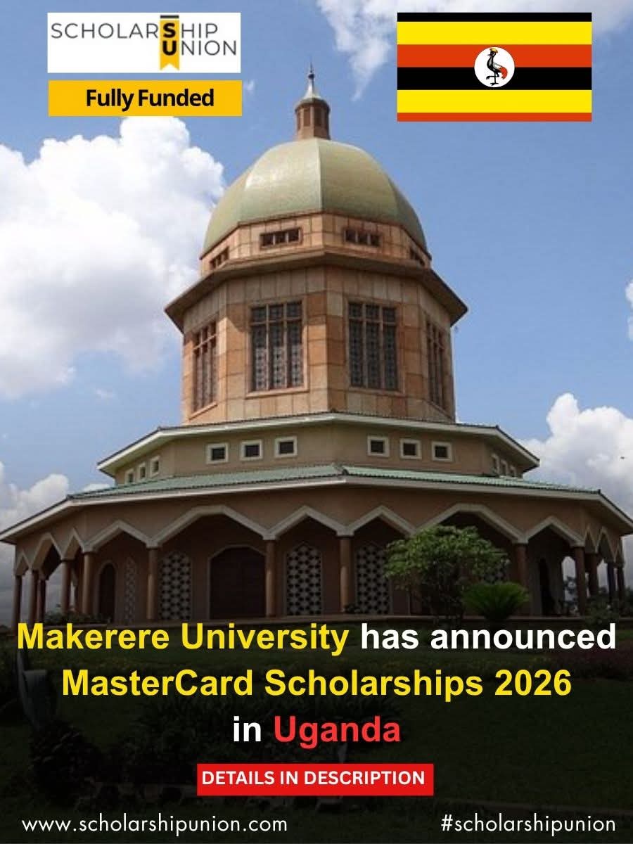 Makerere University Mastercard Scholarship 2026 in Uganda