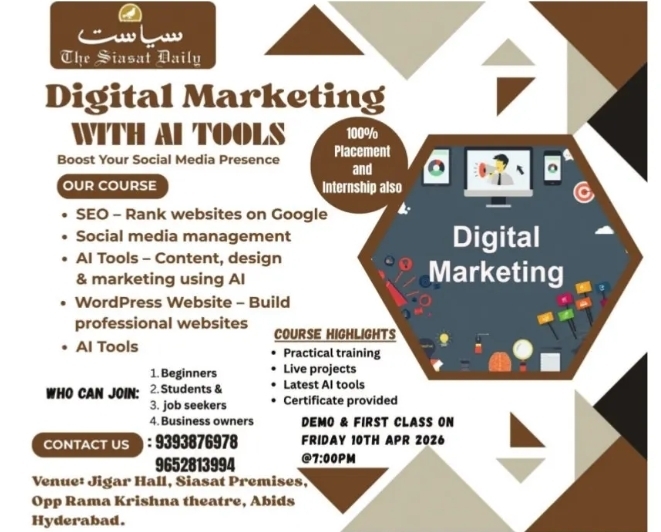 Master Digital Marketing & AI Course: Your Path to 100% Placement