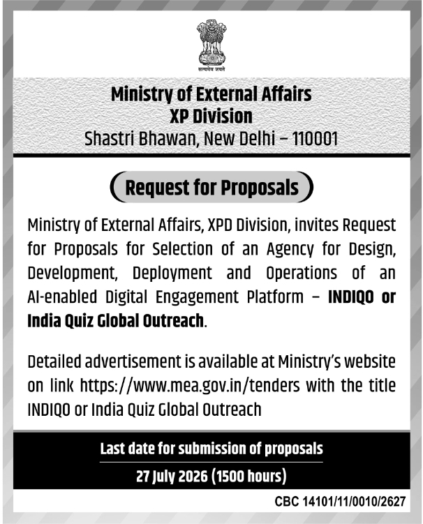 MEA Request for Proposals: AI-Enabled Digital Engagement Platform (INDIQO)