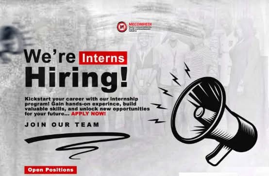 MECOMHEDI INTERNSHIP PROGRAMME IN MAIDUGURI