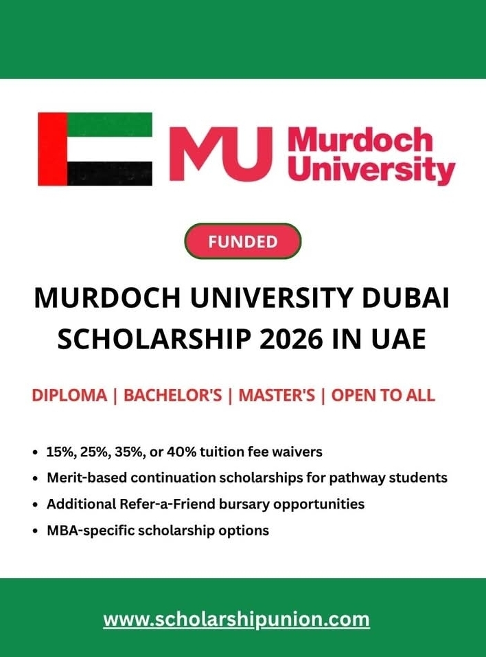 Murdoch University Dubai Scholarship 2026 in UAE